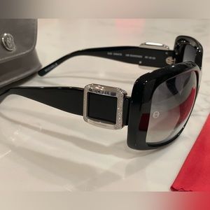 Michele Deco Diamond Sunglasses (matches watch)